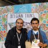 Con la empresa BELVAS. Dennis del Águila con el encargado de Bellas en Francia. El representante es Delphine Dulière.