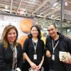 Con Aki Le Daniel dueña de la empresa Le Daniel. En la foto de izq. a Der. Rosario Pajuelo, jefe de la Oficina Comercial del Perú, Aki Le Daniel y Dennis del Aguila de ASPROC.
